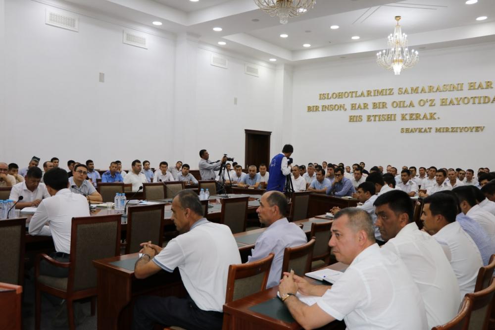14 июля 2022-года совместно с государственной инспекцией «Узкомнозорат» в здании хокимията Кашкадарьинской области прошел семинар по содержанию Закона Республики Узбекистан «О кибербезопасности».