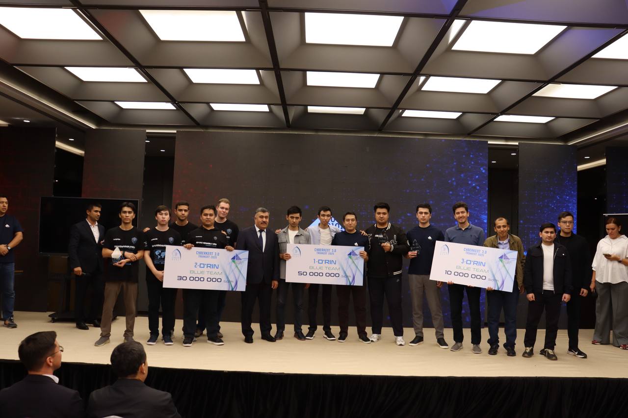 "Cyberkent 3.0": Musobaqa g'oliblari ro'yxati "Cyberkent 3.0": Musobaqa g'oliblari ro'yxati