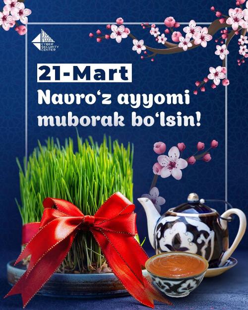 Navro'z bayramingiz muborak bo'lsi.