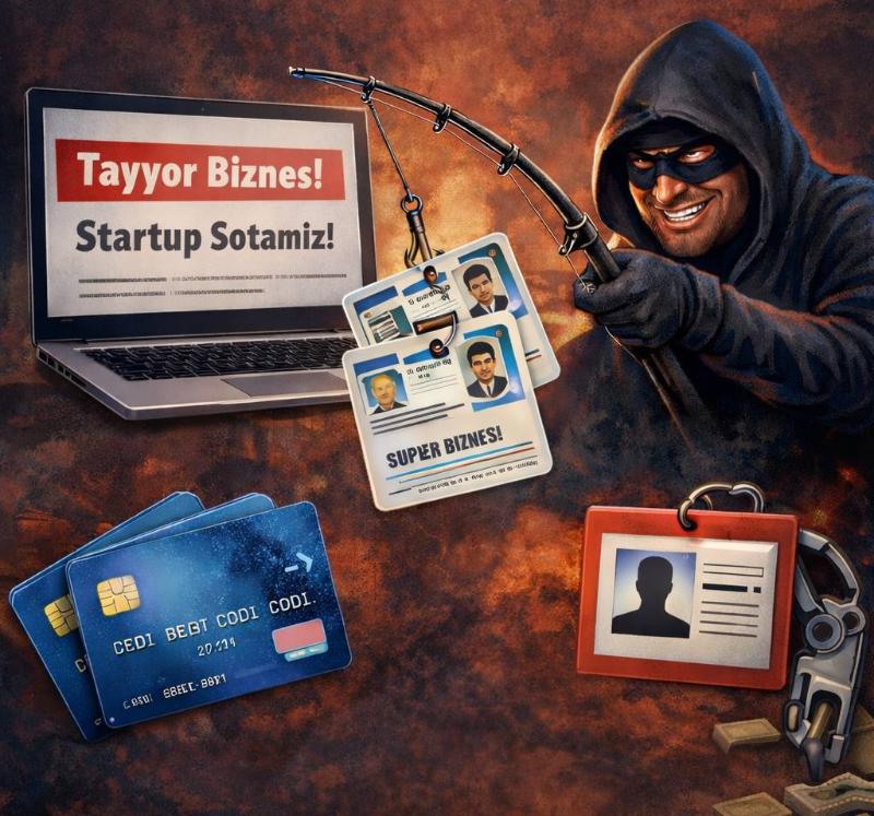 Soxta “Tayyor biznes”, “Startup sotamiz” kabi loyihalar orqali firibgarlar tuzog‘iga tushib qolmang!