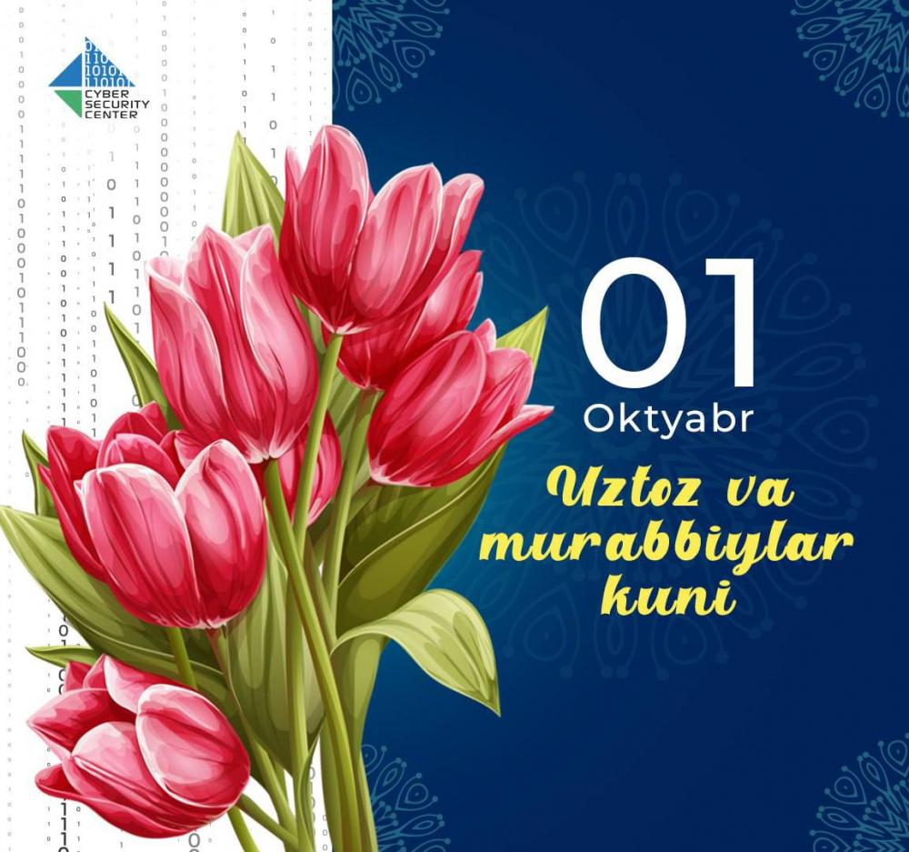 1-oktyabr — O‘qituvchi va murabbiylar kuni!