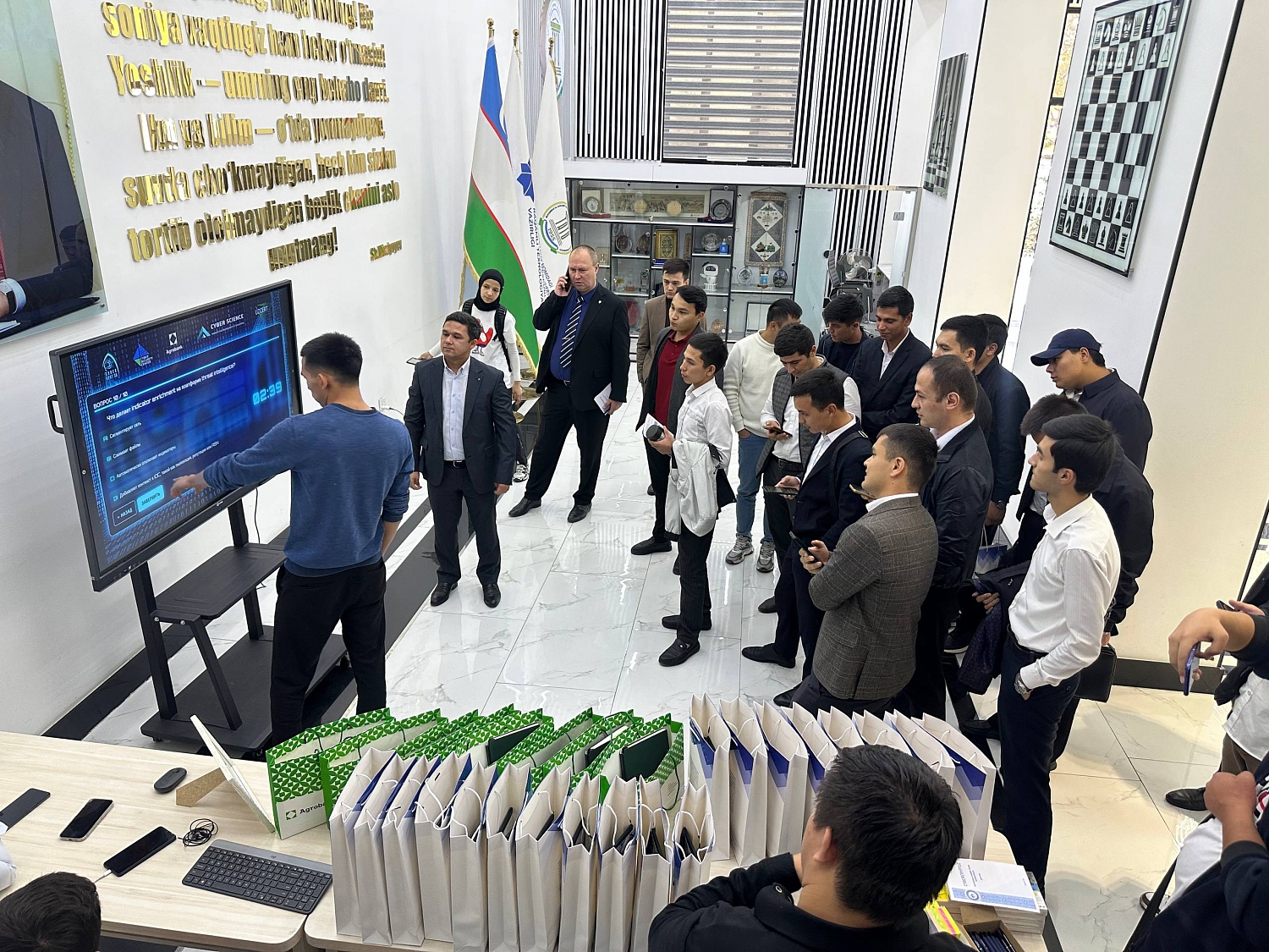 “CyberCryptUz” respublika ilmiy-texnik konferensiyasi doirasida “CyberQuiz” viktorinasi bo‘lib o‘tdi