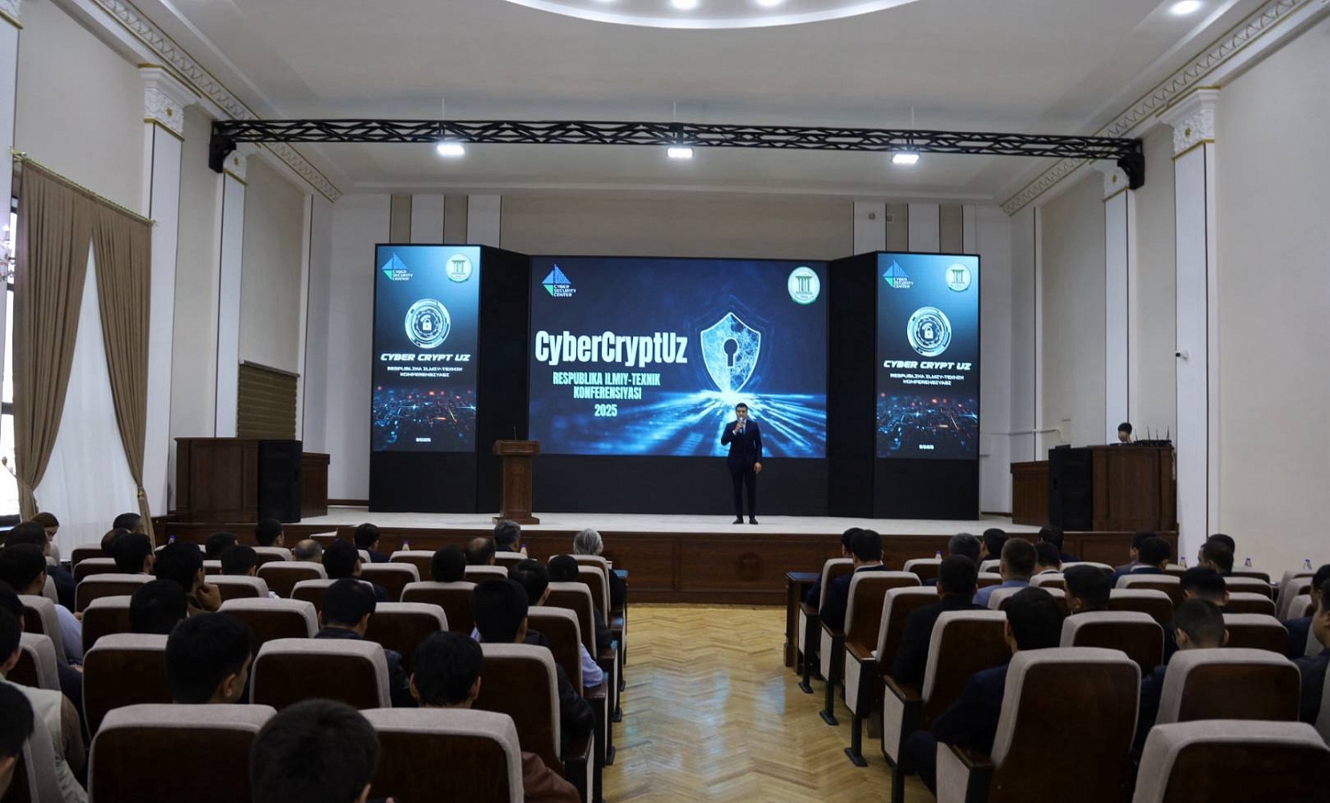  Muhammad al-Xorazmiy nomidagi Toshkent axborot texnologiyalari universitetida “CyberCryptUz” respublika ilmiy-texnik konferensiyasi boshlandi
