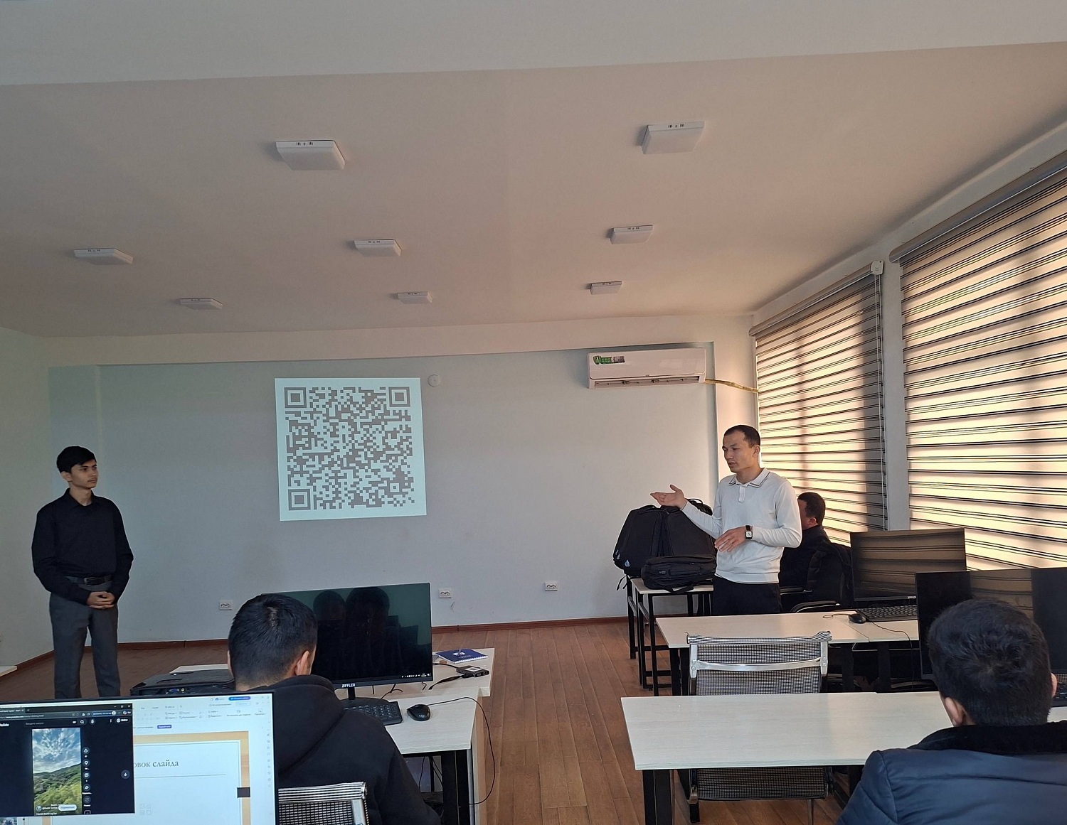 Kiberxavfsizlik klubiga a’zo bo‘lish uchun 40 nafardan ortiq talabgordan 12 nafari saralandi. 